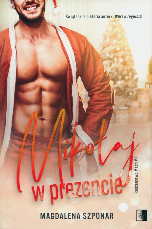 okładka Mikołaj w prezencie książka | Magdalena Szponar