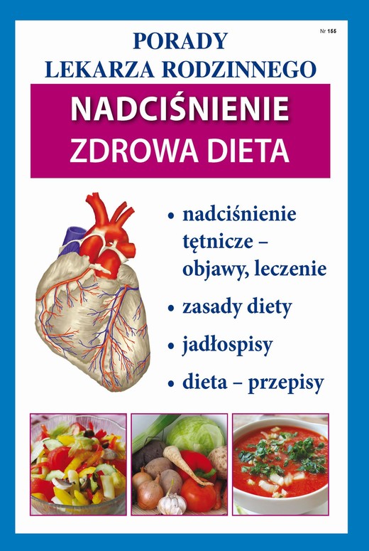 okładka Nadciśnienie. Zdrowa dieta ebook | pdf | Praca Zbiorowa