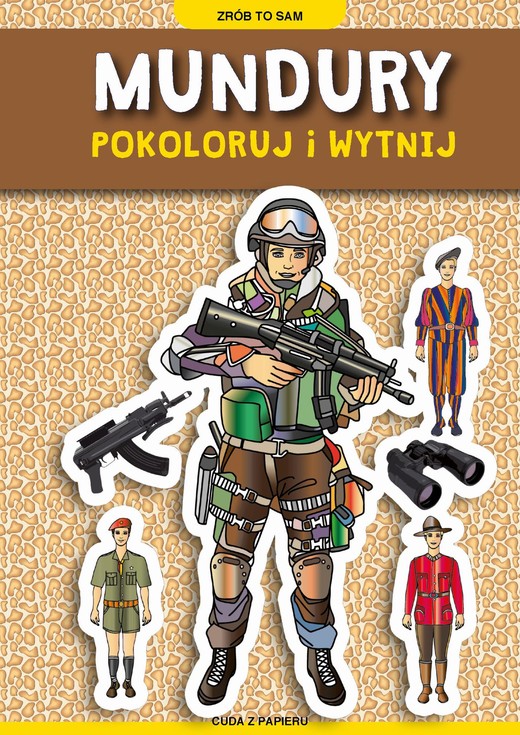 okładka Mundury. Pokoloruj i wytnij ebook | pdf | Krzysztof Tonder