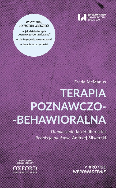 okładka Terapia poznawczo-behawioralna ebook | epub, mobi, pdf | Mcmanus Freda