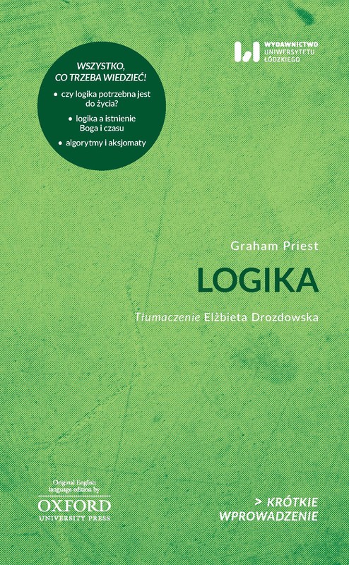 okładka Logika ebook | epub, mobi, pdf | Graham Priest
