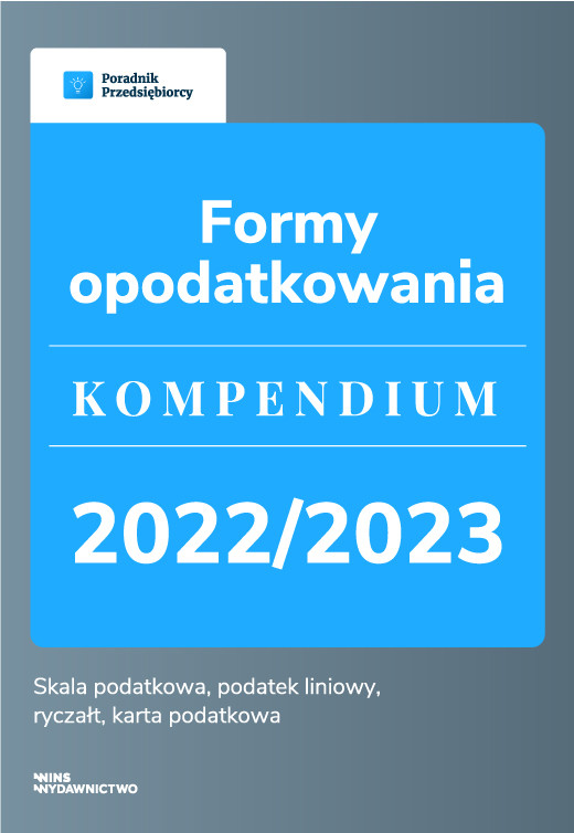 okładka Formy opodatkowania. Kompendium 2022/2023 ebook | pdf | Małgorzata Lewandowska