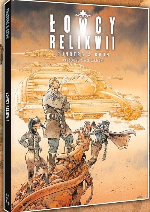 okładka Łowcy relikwii książka | Sylvain Runberg