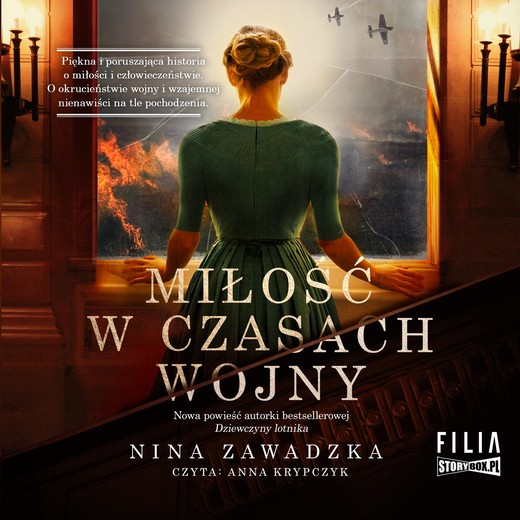 okładka Miłość w czasach wojny audiobook | MP3 | Nina Zawadzka