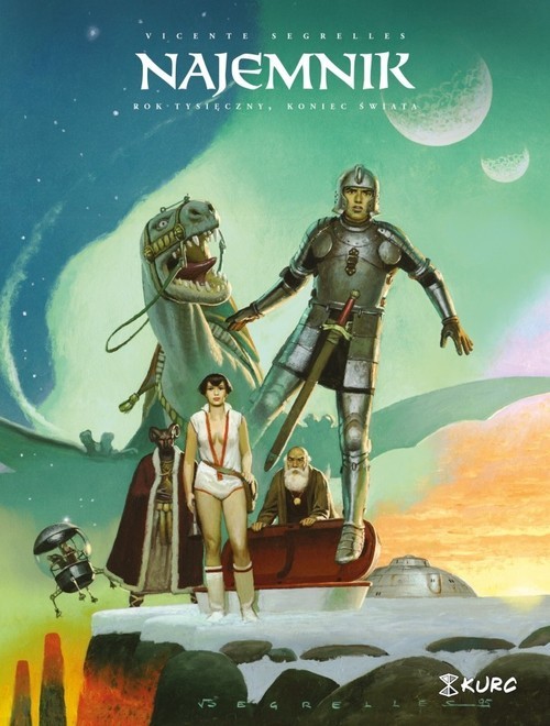 okładka Najemnik Tom 8 Rok tysięczny, koniec świata książka | Vicente Segrelles