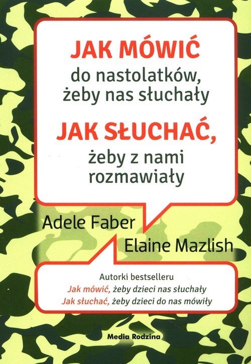 okładka Jak mówić do nastolatków, żeby nas słuchały Jak słuchać, żeby z nami rozmawiały książka | Adele Faber, Elaine Mazlish