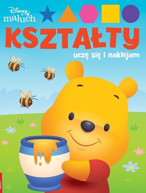 okładka Disney Maluch. Kształty. Uczę Się I Naklejam książka