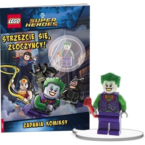okładka Lego Dc Comics Super Heroes. Strzeżcie Się, Złoczyńcy! książka