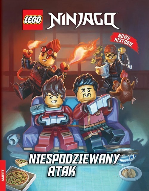 okładka Lego Ninjago Niespodziewany Atak książka | Behling Steve