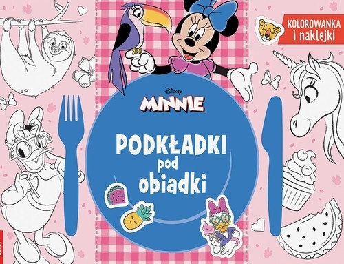 okładka Minnie Podkładki Pod Obiadki książka
