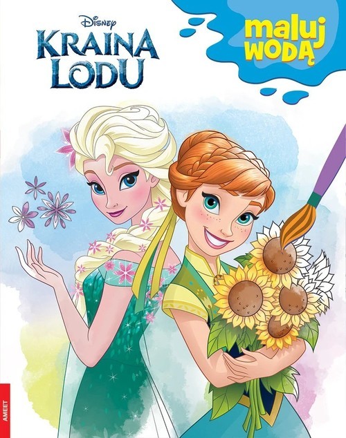 okładka Kraina Lodu Maluj Wodą książka