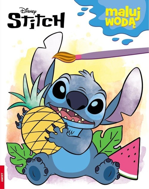 okładka Disney Stitch Maluj Wodą książka