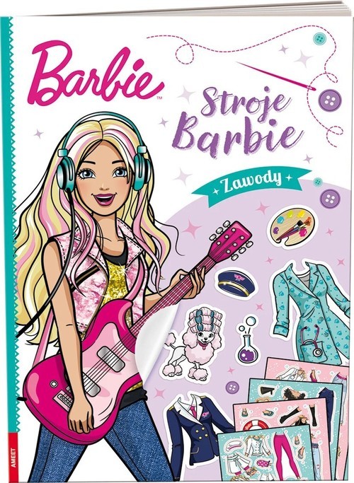 okładka Barbie Stroje Barbie Zawody książka