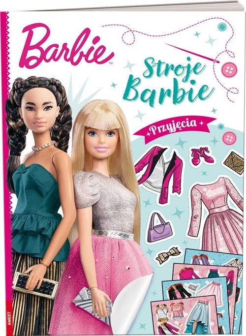 okładka Barbie Stroje Barbie Przyjęcia książka