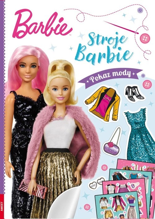 okładka Barbie Stroje Barbie Pokaz mody książka