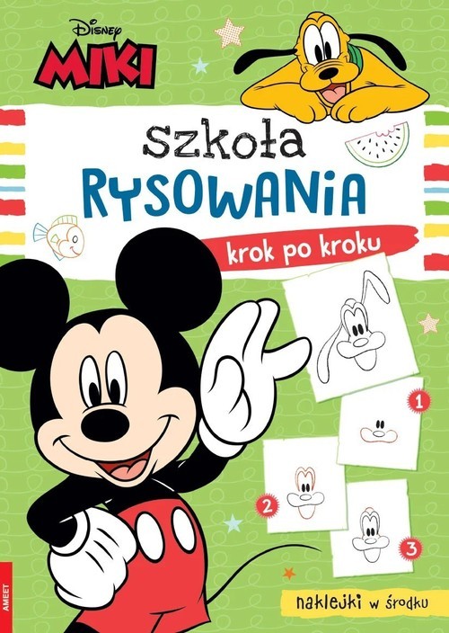 okładka Disney Miki Szkoła rysowania książka