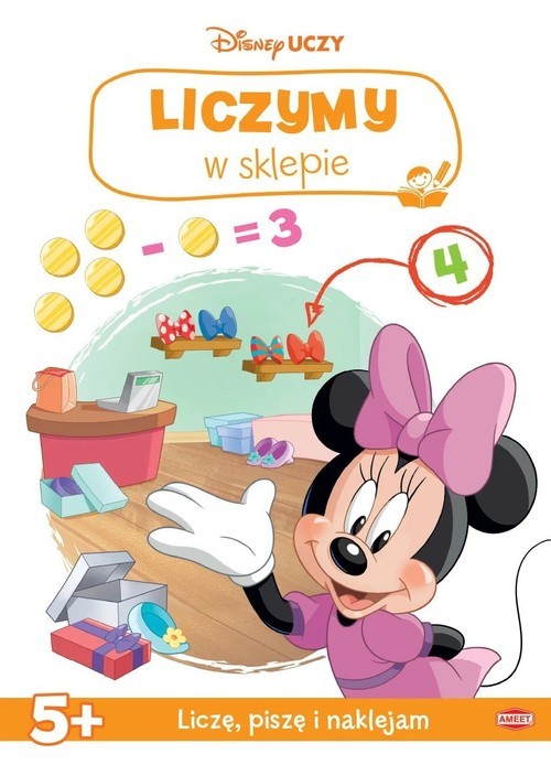 okładka Disney Uczy Minnie Liczymy W Sklepie książka