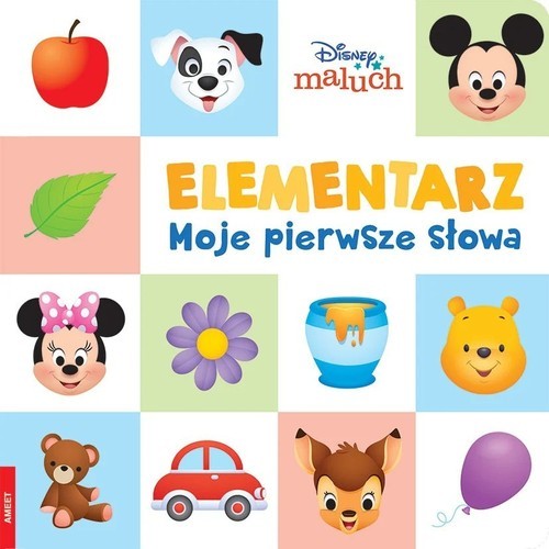 okładka Disney Maluch. Elementarz. Moje Pierwsze Słowa książka