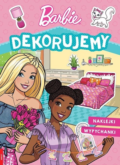 okładka Mattel Barbie Dekorujemy książka