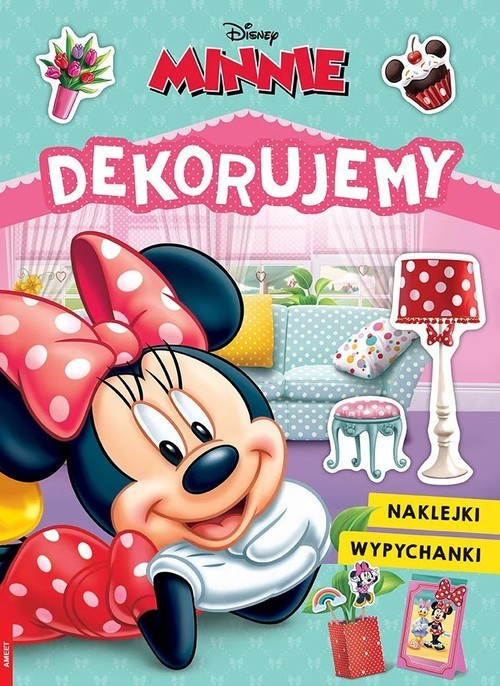 okładka Disney Minnie Dekorujemy książka