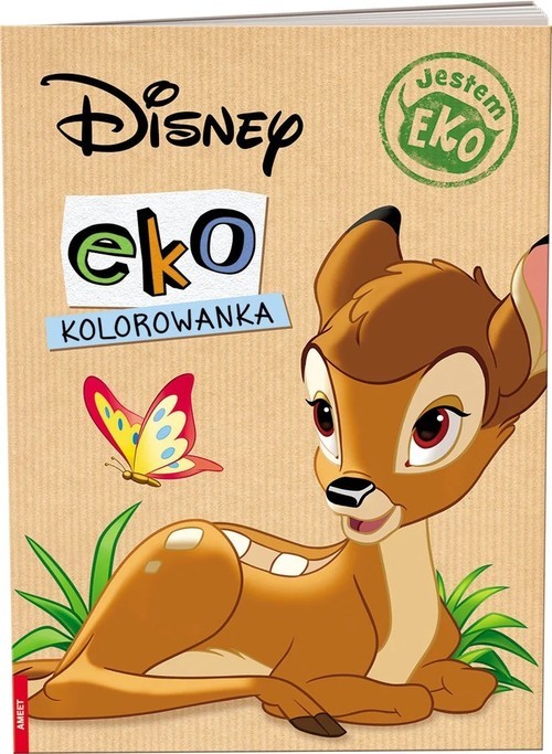 okładka Disney Classics Ekokolorowanka książka