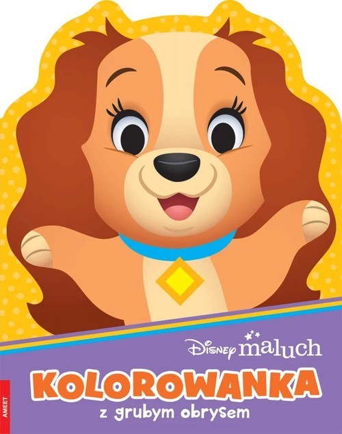 okładka Disney Maluch Kolorowanka z grubym obrysem książka
