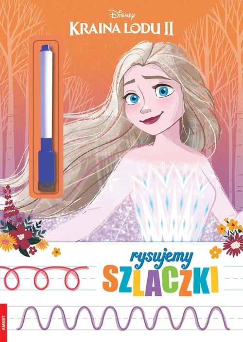 okładka Kraina Lodu 2 Rysujemy szlaczki książka