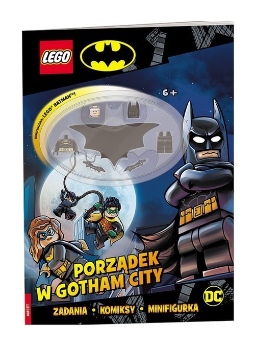 okładka Lego Batman Porządek w Gotham City książka