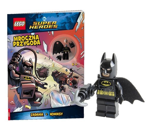 okładka Lego Dc Comics Super Heroes Mroczna przygoda książka