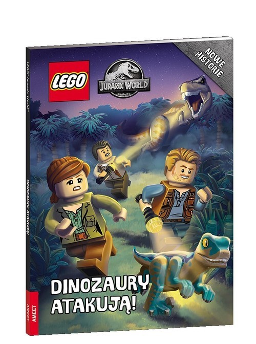 okładka Lego Jurassic World Dinozaury atakują! książka | Margaret Wang