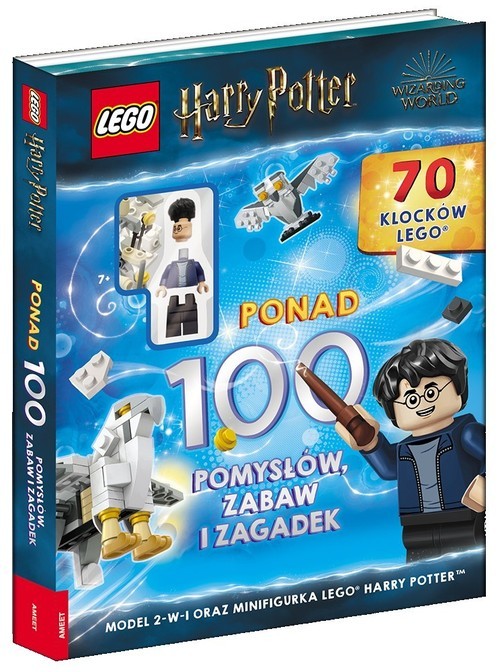 okładka Lego Harry Potter Ponad 100 pomysłów, zabaw i zagadek książka