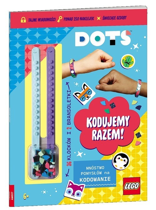 okładka Lego Dots Kodujemy Razem! książka