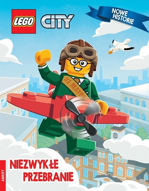 okładka Lego City Niezwykłe przebranie książka | McKain Kelly
