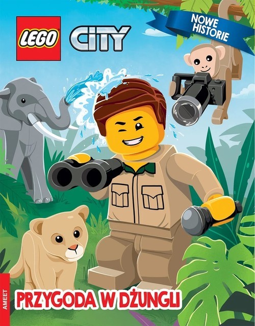 okładka Lego City Przygoda w dżungli książka | Pruett Joshua