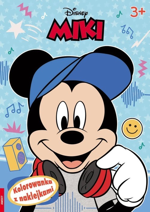 okładka Miki Kolorowanka z naklejkami książka