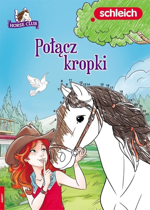 okładka Schleich Horse Club Połącz kropki książka