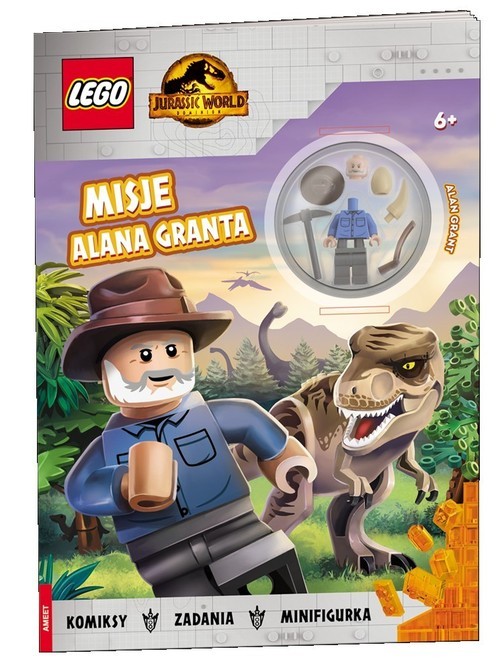 okładka Lego Jurassic World Misje Alana Granta książka