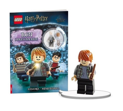 okładka Lego Harry Potter Ron i Przyjaciele książka