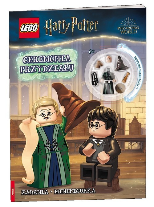 okładka Lego Harry Potter Ceremonia Przydziału książka