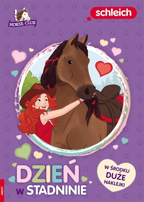 okładka Schleich Horse Club Dzień w stadninie książka