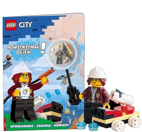 okładka Lego City Powstrzymać ogień! książka