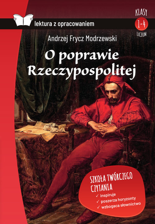 okładka O poprawie Rzeczypospolitej. Lektura z opracowaniem Oprawa miękka książka | Frycz ModrzewskiAndrzej