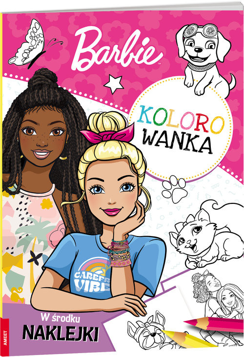 okładka Barbie Kolorowanka książka