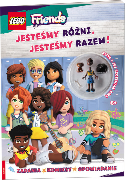 okładka LEGO Friends Jesteśmy różni, jesteśmy razem! książka