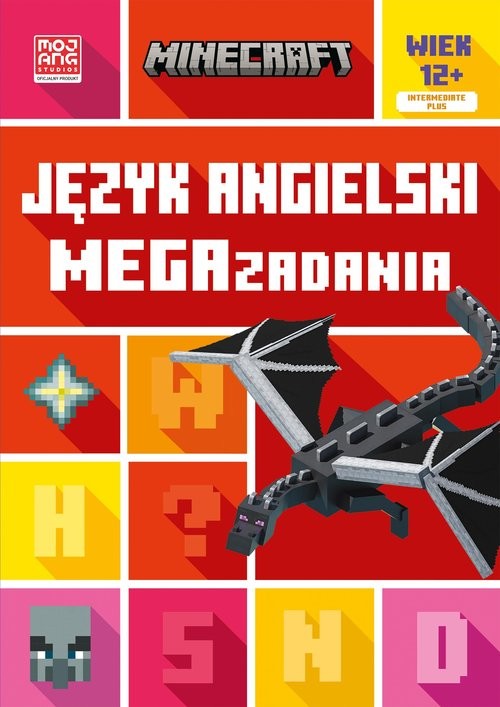 okładka Minecraft. Język angielski. Megazadania 12+ książka | Goulding Jon, Dan Whitehead