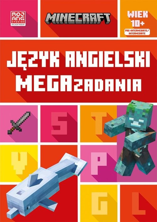 okładka Minecraft Język angielski Megazadania 10+ książka | Goulding Jon, Dan Whitehead