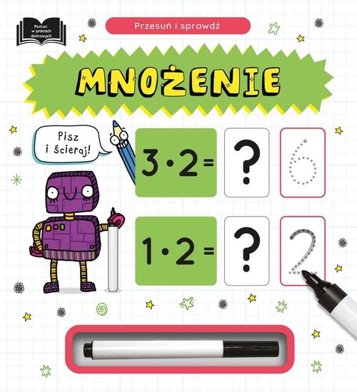 okładka Przesuń i sprawdź Mnożenie książka