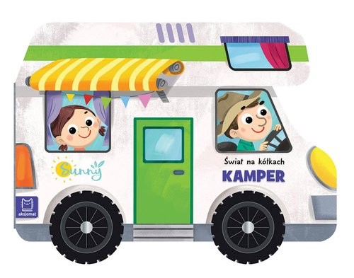 okładka Świat na kółkach Kamper książka | Agnieszka Bator