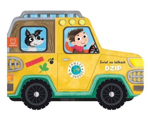 okładka Świat na kółkach Dżip książka | Agata Kaczyńska