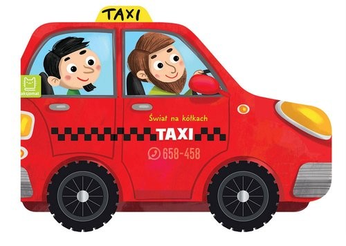 okładka Świat na kółkach Taxi książka | Anna Podgórska